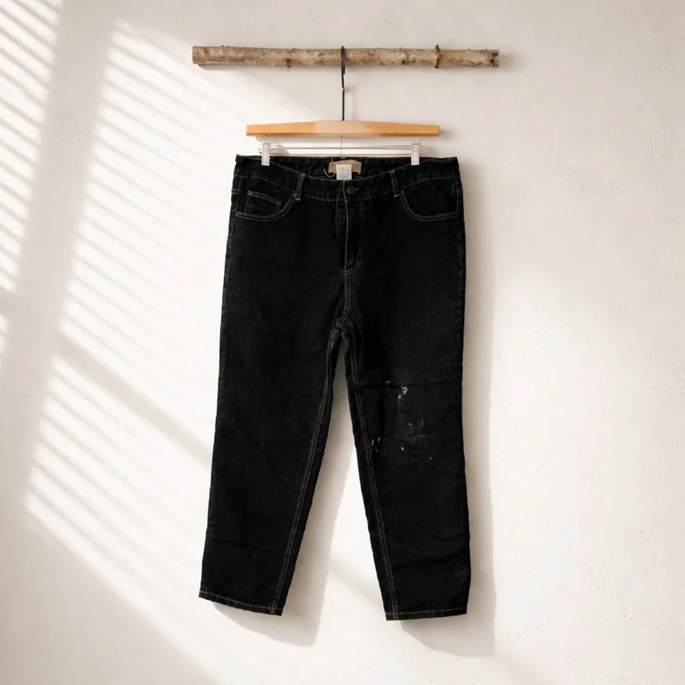 JMS Size 22W Short Classic Stretch Denim CottonPolyester SpandexDistressedJeans